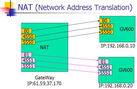 geovision NAT pointer